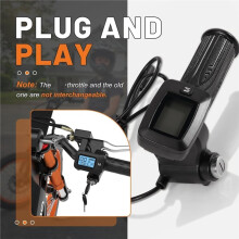 E-Bike Throttle 48V W/M Button for Tutti/Tutto/Tuttio Soleil01 Electric Dirt Bike Soleil01 Only New Version with M