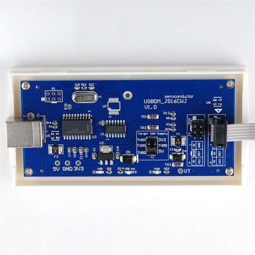 USBDM Emulator Programmer Debugger JS16 BDM OSBDM Download Downloader 8/16/32 Bit 48MHz USB2.0 Support HCS08 Series 2