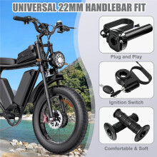 Elektro-Dirtbike-Gasgriff für Ridstar Q20 für Gasgriff Volldrehgasgriff für Ridstar Q20/Q20 Pro/H20/H26 Pro