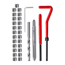 30 Piece M5 X 0.8mm Thread Repair Insert Kit, Stainless Steel Thread Repair Kit Coil Compatible Hand Tool Set