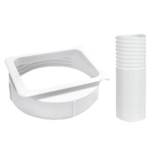 Conduit D'Échappement de 1,5 M et Diamètre de 15 cm Connecteur de Tuyau KY-25 pour Climatiseurs Portables pour Midea