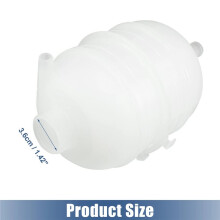 1323.11 1307LQ Radiator Koelvloeistof Expansie Header Tank Fles met Deksel voor 206 CC 1.6 81Kw 110PK 1587CC 2001-2008