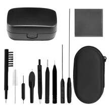 12 Stück Hörgerät-Reinigungsbürsten-Kits mit Wachsschleife und Magnet, Geeignet für Ohrhörer, Kopfhörer-Reiniger