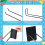 3 Pcs Pool Float Storage Holder, 17.3 Inch Wall Mount Pool Float Organizer Storage Rack with Hangers for Swimming 4