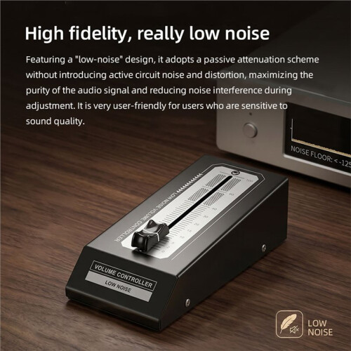 ABT-Fader Volume Adjustment Controller Desktop Volume Control 6.5Mm Interface for Recording Computer Speaker Amplifier 1