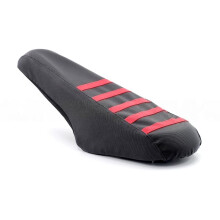 Copertura per Sella Della Motocicletta per Ridstar Q20 Bicicletta Elettrica e-Bike Scooter Accessori per Biciclette Nero+Rosso