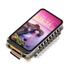 Placa de Desenvolvimento LCD de 1,47" ESP32-C5 172x320 Display 4MB Flash WiFi 6 BLE Módulo de Tela Inteligente RGB A