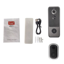 Tuya Home  Video Doorbell Outdoor Bidirectional HD Door Eye Camera 1080P Support  Card Cloud Storage M21