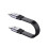 JEYI Dual Type-C Ultra Short Cable USB4 V2.0 80Gbps Full-Featured Flat Copper Core Cable Data Transfer Fast Charging Cord 1