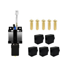 Para Kit de Hotend Do Extrusor para para Kobra 2 Bico Anti-Entupimento e Peças de Reparo de Capa de Silicone 0,4mm