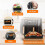 Siliconen Mal voor Heteluchtfriteuse Accessoires Herbruikbare Heteluchtfriteuse Bakmal Accessoires 7