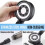 Black High Pressure Shower  with Filter, 5 Modes Adjustable Large Flow Rainfall Spray Bathroom Accessory Set 7