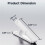 Adjustable Stand for Micro Chip Automatic Pet Feeder, Elevated Cat Feeder Stand with 0, 15, 20 Degree Adjustment 7