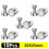 10Pcs 20mm Magnetic Push Pins Magnet Strong Fridge Magnets for Refrigerator Whiteboard Kitchen Storage Tools 7