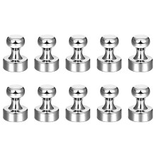 10Pcs 20mm Magnetic Push Pins Magnet Strong Fridge Magnets for Refrigerator Whiteboard Kitchen Storage Tools