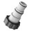 Replacement Pool Hose Adapter Collar for Threaded Connection Pumps Pool Hose Adapter for  4000 2500 2000 1500 ARU 3