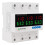 Three-Phase Aadjustable Circuit Breaker 63A  over and Under Voltage Protector Regulator for Home RV Solar Systems 1