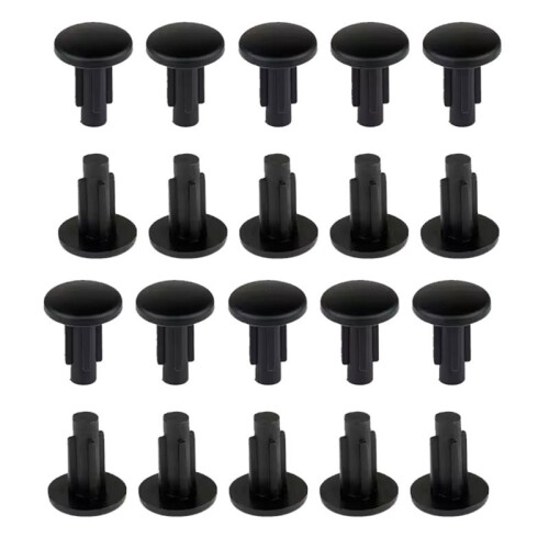 20 PCS Rubber Plugs Bicycle Frame M5 Threaded Holes Tool M5 Water Bottle Cage Screw Hole Plug