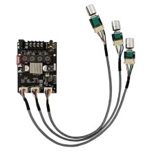 Moduł Wzmacniacza Audio ZK 502T Płytka Przedwzmacniacza Stereo 50Wx2 Dźwięk Przegrzewanie Moduł Wyjścia Podwójnego Kanału
