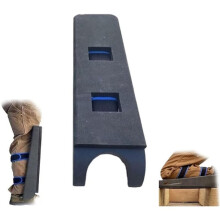 1PCS Toe Knee Crawler Knee Pad for Attic - High-Density Foam Knee Shin Protection for Construction & Insulation