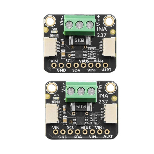 2PCS INA237 85V 10A 16Bit Current/Power Monitoring Module for STEMMA QT/Qwiic Interface Voltage Current Sensor 1