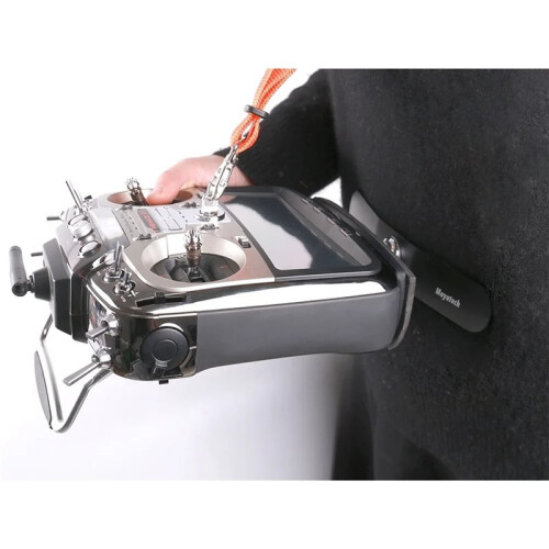 Mayatech CNC Metal Transmitter Belly Bracket Balance Support for RC Model UAV Remote Control Abdominal Frame Brace A 2