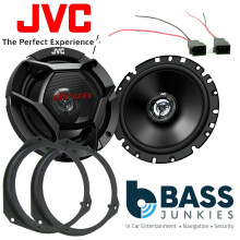 Vauxhall Corsa D 2006- 2014 JVC 17cm 600 Watts 2 Way Front Door Car Speakers Kit