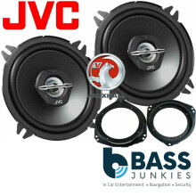 Vauxhall Corsa B/C Front Door Speaker Upgrade JVC 5.25" 13cm 500 Watts Max Power