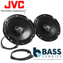 Vauxhall Vivaro 2001-2014 JVC 16cm 6.5" 600 Watts 2 Way Front Door Car Speakers