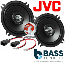 Vauxhall Corsa D Combo Van 06-14 JVC 13cm 500 Watts 2 Way Rear Car Speakers Kit