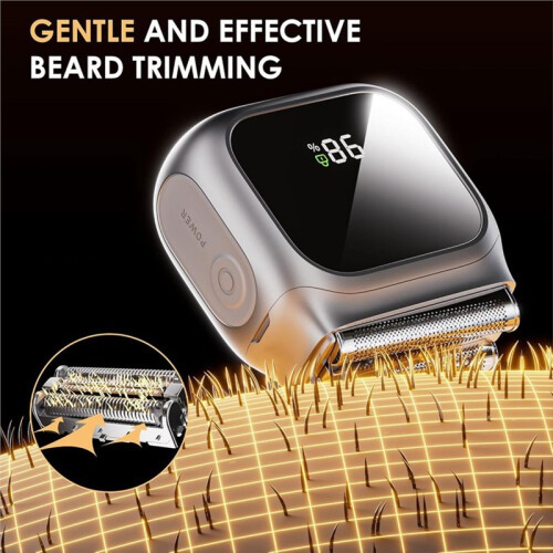 Electric  for Men Innovative Mirror-Like Design Beard Trimmer for Men 1