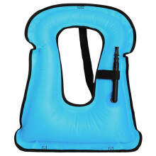 Inflatable Snorkel Vest for Adults, Adjustable Snorkeling Jackets Safety Vest ( to 100 Lbs Loading)