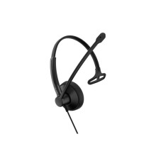 Impact 100 MS Mono USB-C + A - Hoofdtelefoon met Microfoon Microsoft Teams Geluiddemping Zijsteun Siliconen Oproepbediening