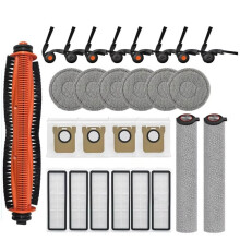 Accessoires pour Aspirateur Robot pour  Mijia 6 Pro PV21CN / 6 Max PV11CN, Brosse de Coupe de Cheveux, Rouleau de Serpillère, Serpillère de