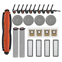 Compatible con para  Mijia Robot Vacuum 6 Max / PV11CN Piezas de Aspiradora Cepillo Lateral Filtro Rodillo Mopa Bolsa
