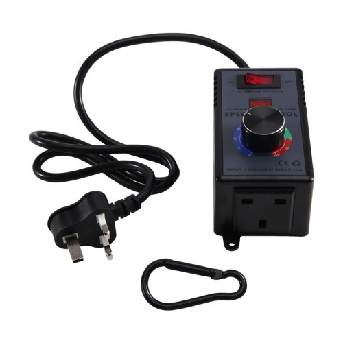 4000W 10A Motor Controller Brushless Motor Speed Controller PWM Drive Controller for Fans and Power Tools UK Plug