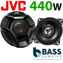 JVC Vauxhall Vivaro A 2001-2014 Front Dash 4" 10cm 2 Way 440 Watts Car Speakers