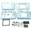 Replace Housing for NDS Case Cover with Buttons Sticker for NDS Gaming Accessories C 1