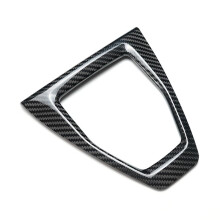 Real Carbon Fiber Center Console Gear Shift Panel Cover Trim for Mustang 2024-2026 Interior Accessories