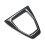 Real Carbon Fiber Center Console Gear Shift Panel Cover Trim for  Mustang 2024-2026 Interior Accessories 1