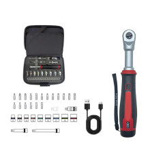 Chave de Catraca Elétrica 3,6V Tipo C 320RPM de Alto Torque Ajustável, para Conjunto de Ferramentas Manuais de Reparo Automotivo A