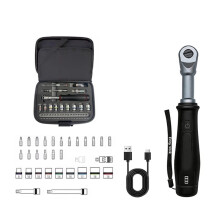 Chave de Catraca Elétrica 3,6V Tipo C 320RPM de Alto Torque Ajustável, para Conjunto de Ferramentas Manuais de Reparo Automotivo B