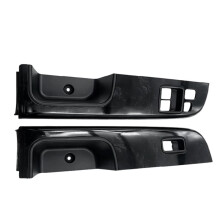1Pair Door Window Trim Cover Glass Lifter Panel for 2-Door Patrol Y61 GU4 05-23 90961-VB700 90962VB700 A