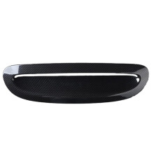 Car Front Hood Bonnet Air Vent Cover Carbon Fiber Pattern for Cooper F56 3-Door 2014-2021 Carbon Fiber Pattern