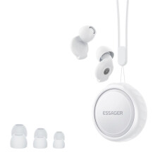 ESSAGER Protetores de Ouvido para Dormir com Cancelamento de Ruído 45-49dB Proteção Auditiva Antirruído Protetor de Silicone Macio para Dormir
