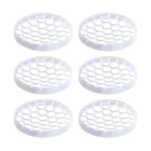 6pcs DIY Arrangement Holder Vase Grid Insert Reuseable Plant Straw Fixation Flower Arrangement Holder Flower Support