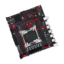 Placa-Mãe X99 PR8 LGA 2011-3 Suporta RAM DDR3 CPU Xeon E5 V3 Canal Duplo NVME M.2/ 3.0