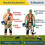 Lefty/Righty Weed Eater Strap, Padded 5-Point Trimmer Shoulder Harness for Tired Shoulders, Weed Eater Strap Harness 4