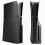 ABS Hard Case Faceplate Shockproof Side Plate Shell Faceplate Case Cover for PS 5 Slim Disc Edition Console Black 3