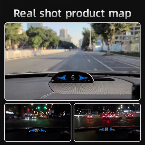 Display HUD Universal OBD Car Digital Speedometer -Board Computer with Multi-Function GPS Gauges Display 1